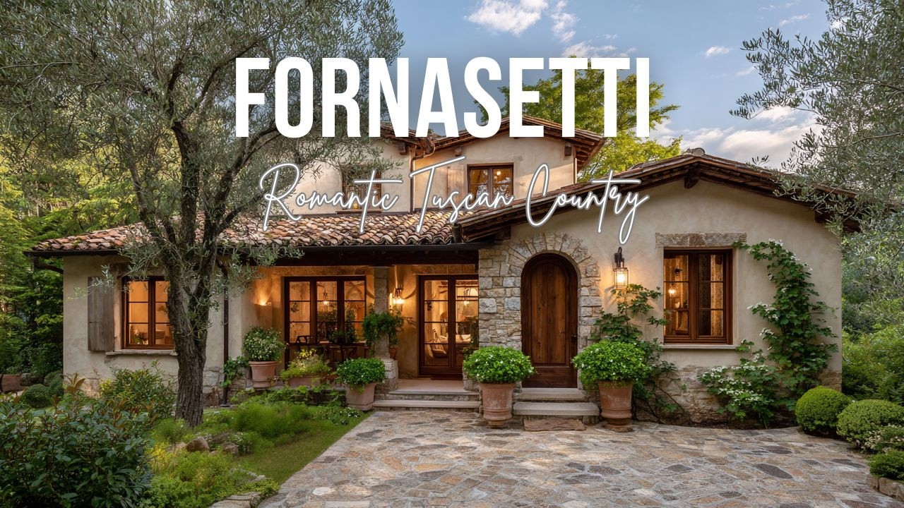 Romantic Tuscan Country Home inspired by Fornasetti artistic Italian beauty