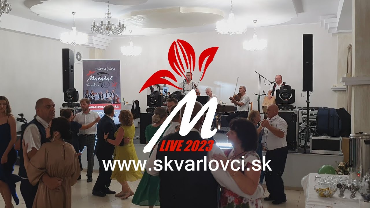ŠKVARLOVCI LIVE - Žala naša Anička, Oj išla ja hori hrunom, Mila moja milenka - Plaveč 2023