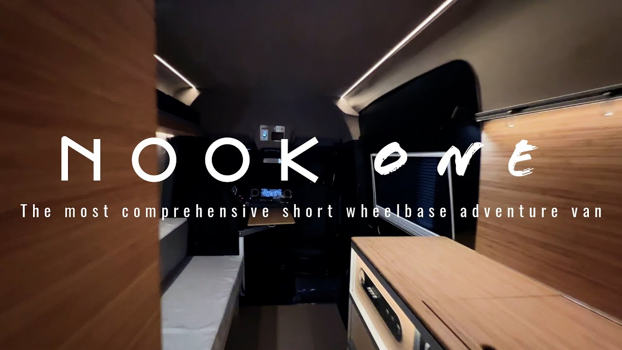 VAN TOUR with PRIVATE BATH | SHORT-WHEELBASE SPRINTER | Nook One Adventure Suite