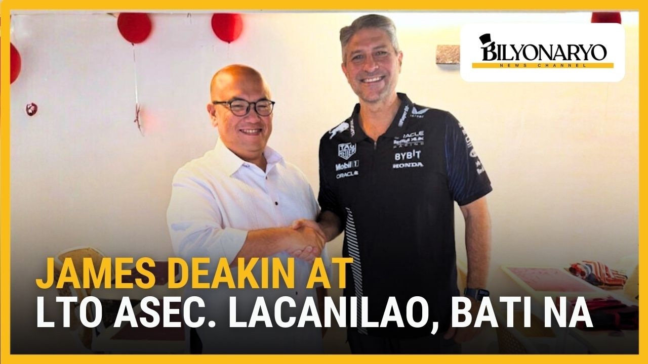 James Deakin at LTO Chief Markus Lacanilao, nagkaayos na matapos ang ilang linggong tensyon