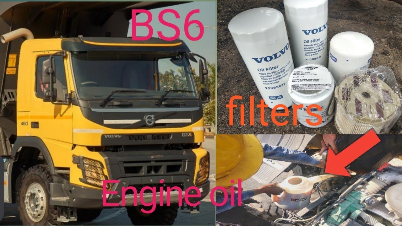 volvo 460 BS6 Basic sarvice information and Engine oil change, filter