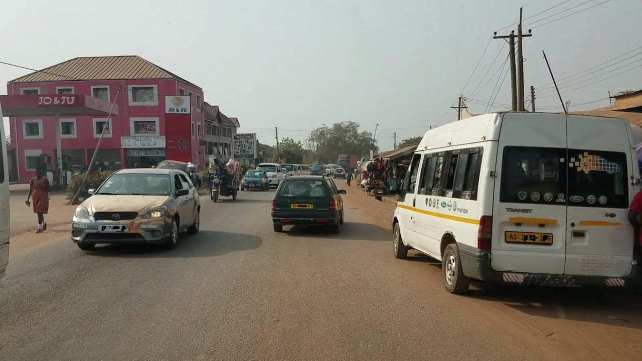 Abuakwa to Atwima Akropong. Ashanti Region-Ghana.