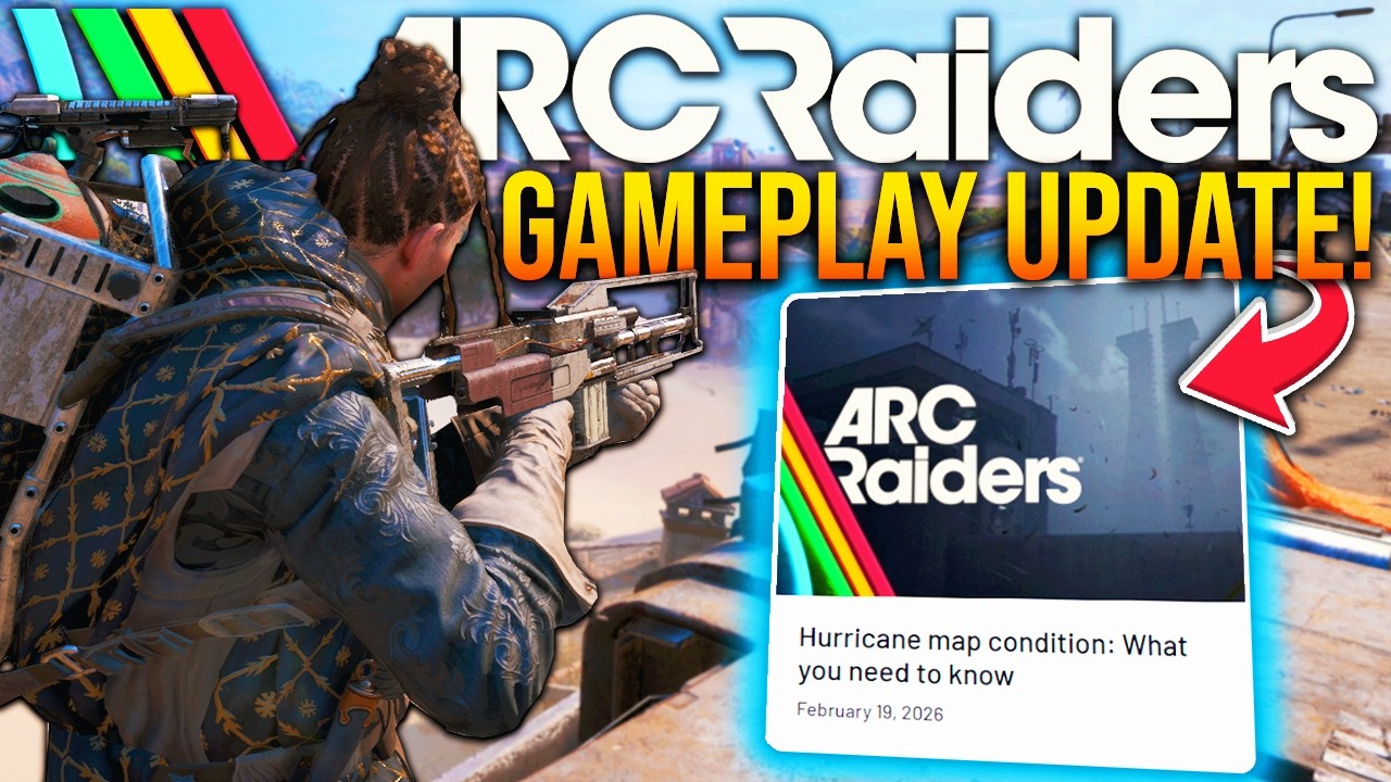 ARC RAIDERS New HURRICANE UPDATE... (Shrouded Sky Update)
