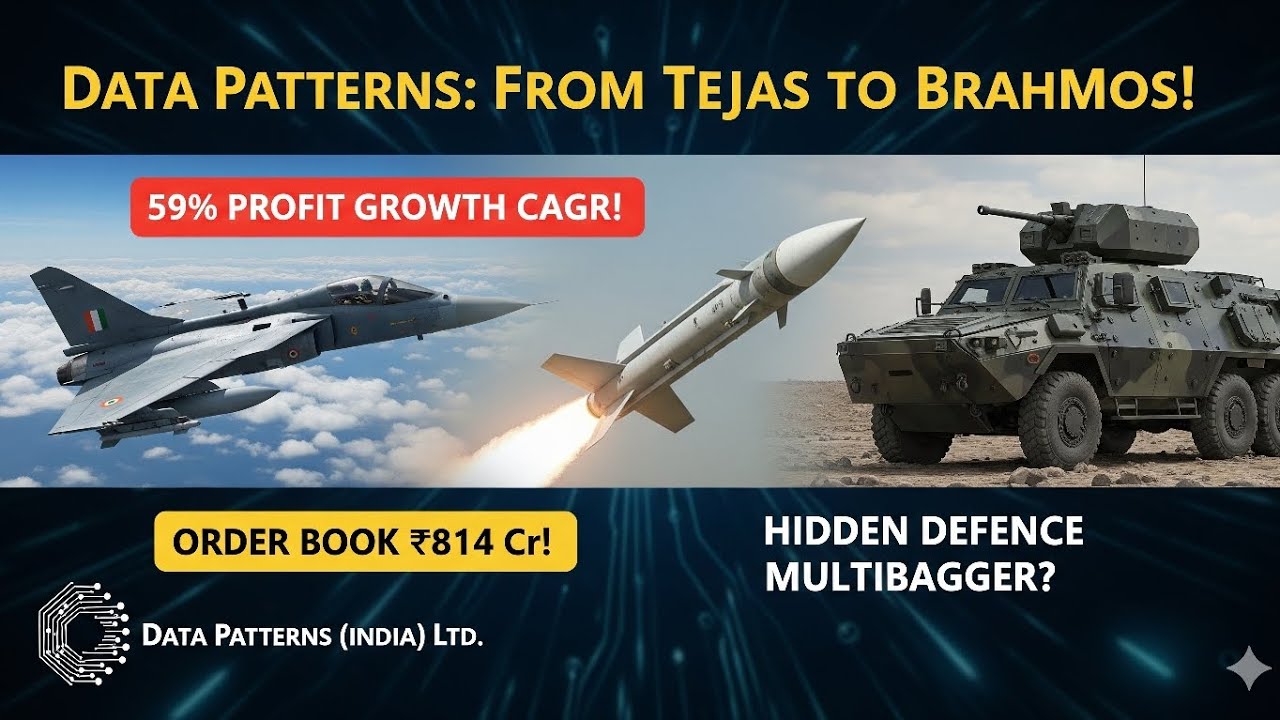 Data Patterns share latest news | Today's news | Order Book ₹814 Cr | Hidden Defence Multibagger?