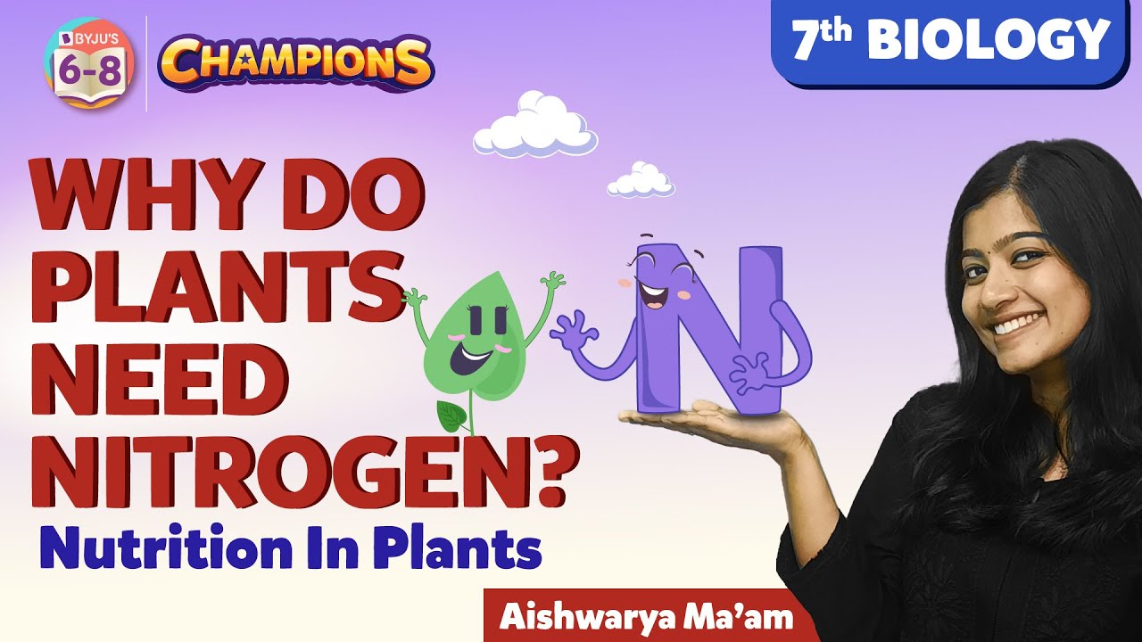 Why do Plants Need Nitrogen - Nutrition in Plants Class 7 Science (Biology) | BYJU'S - Class 7