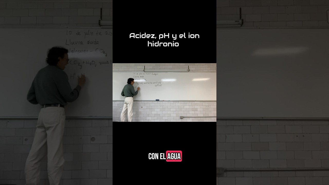 Acidez, pH y el ion hidronio