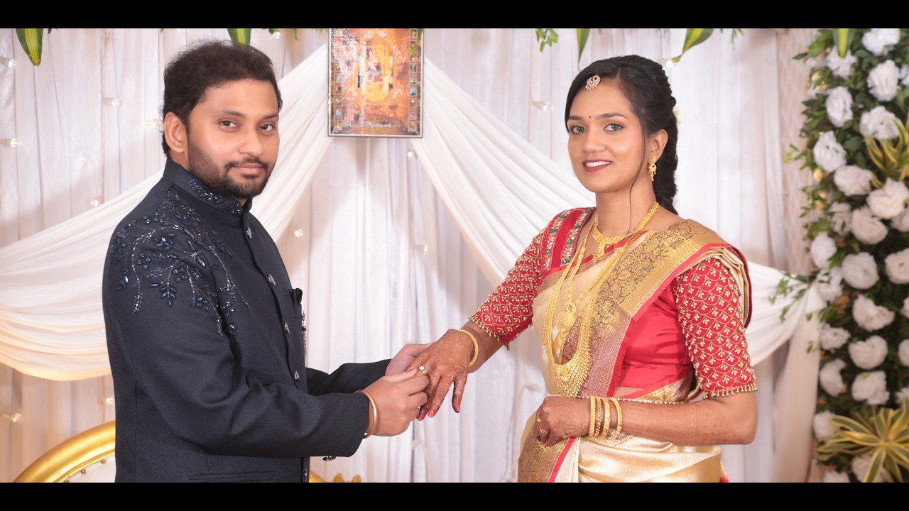 Helen and Naveen Engagement Highlights HD | Sri Bagavan Digital | Tiruvallur