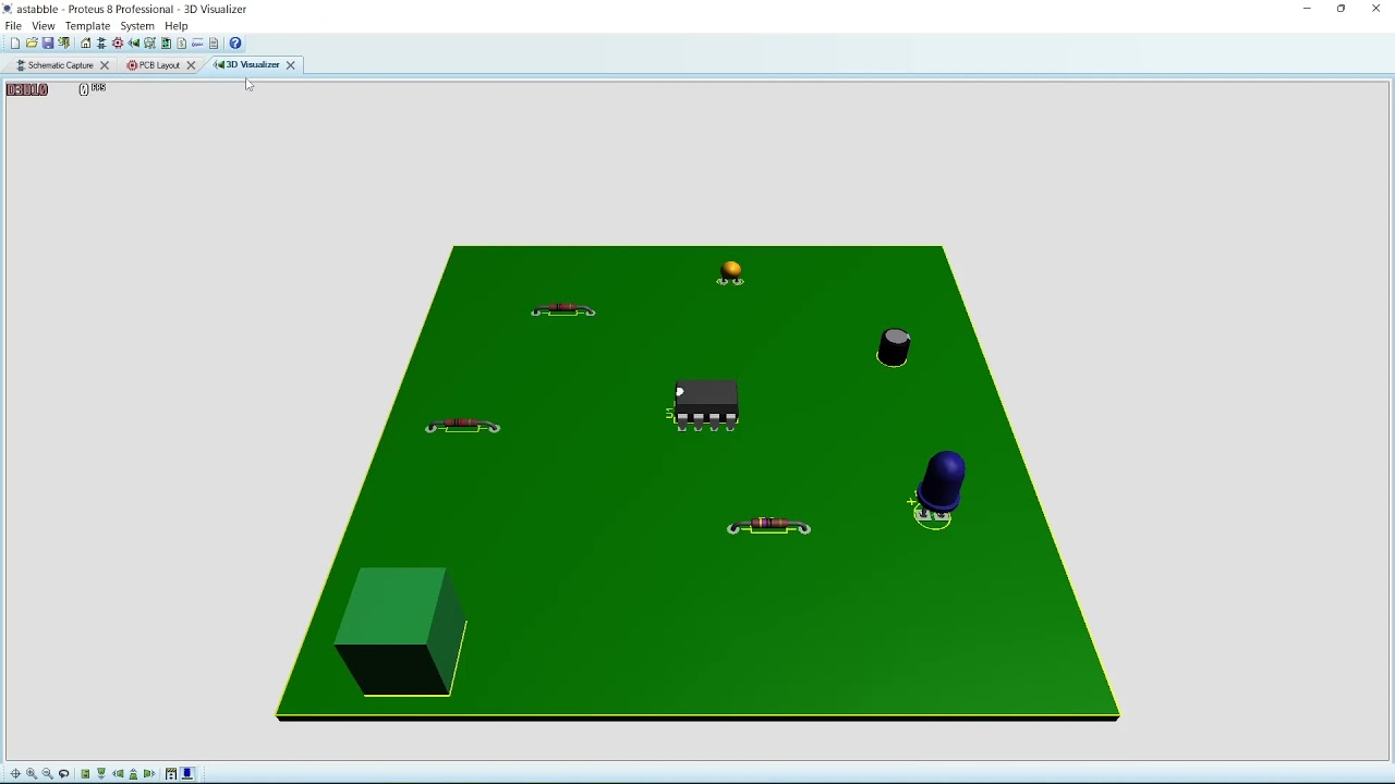 شرح برنامج proteus  وكيفيه عمل pcb layout