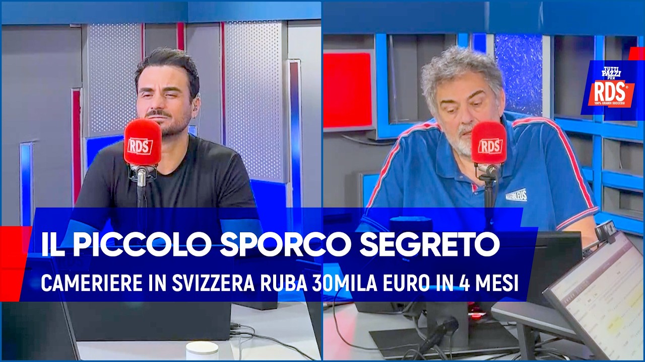 ll piccolo sporco segreto: cameriere in Svizzera ruba 30mila euro in 4 mesi