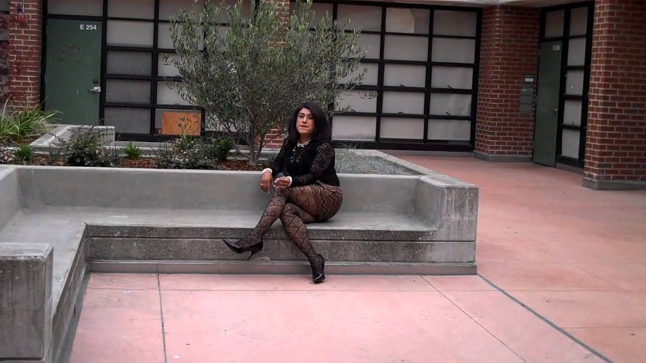 ....Crossdresser in night outfit 8/9....