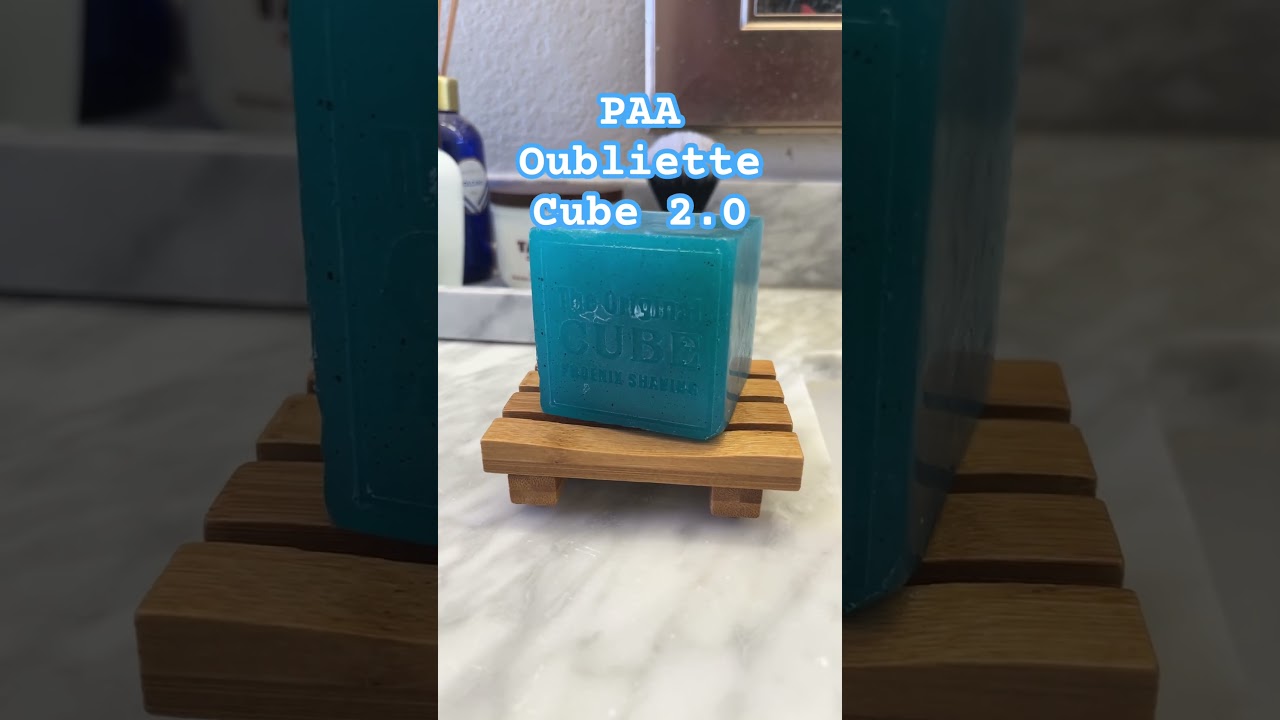 PAA Cube 2.0 in the shave den!