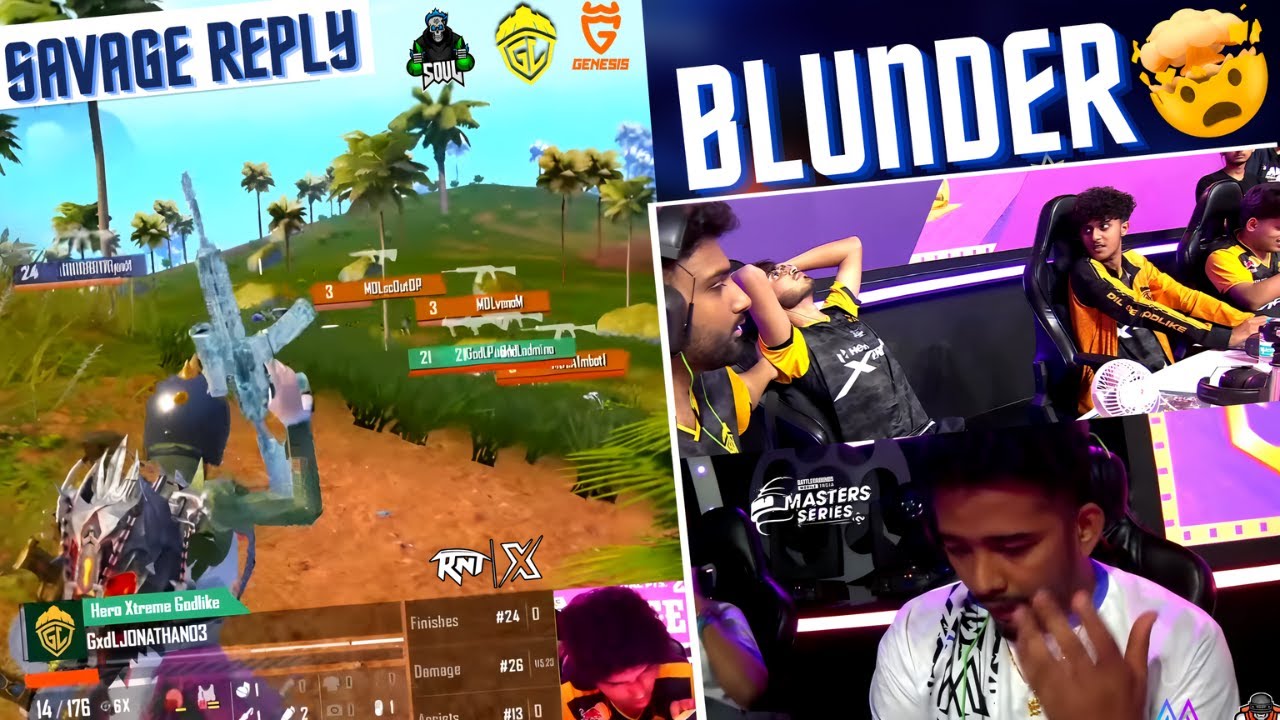 Scout Admino Blunder | Jelly & Hunterz Epic Reply to Soul Godlike | BGMS Highlights