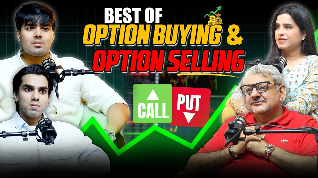 The Truth About Option Trading - Buyer vs Seller | Saransh and Sahursh Deepak Wadhwa