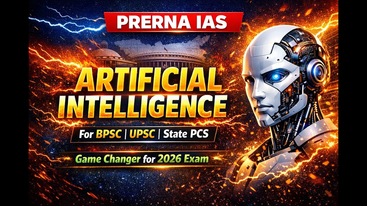 PRERNA IAS//BPSC//UPSC//CDPO//OTHER STATE PCS//PSC//ARTIFICIAL INTELLIGENCE//71st BPSC MAINS CLASS