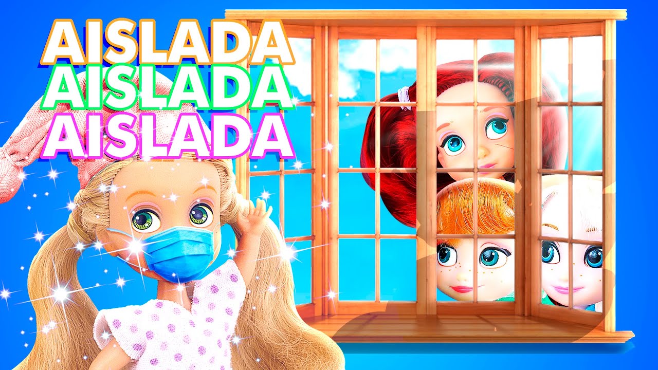 ¡Rapunzel Junior Atrapada Por El Virus! 🦠   ! | Princesas de Disney