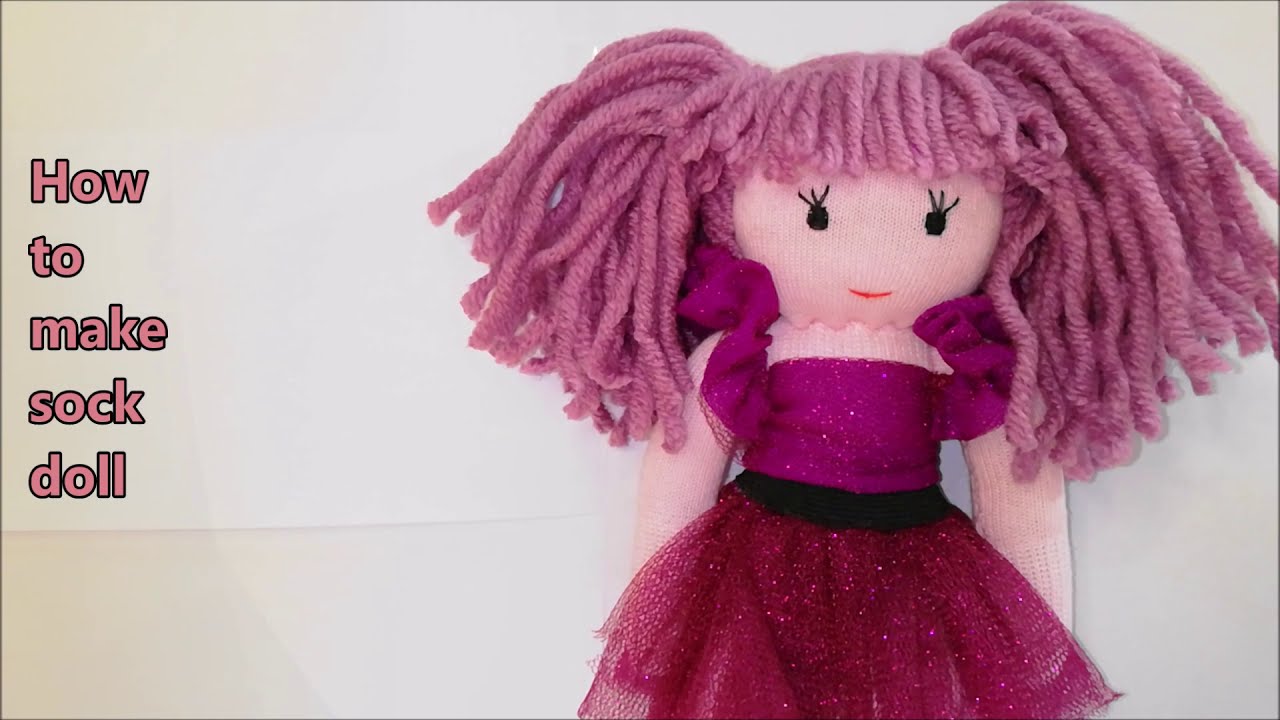 ازاى تعملى عروسة بإحترافية وعمل عروسه لعبه لطفلك من الشراب بطريقة مختلفة /DIY MINIATURE  DOLL