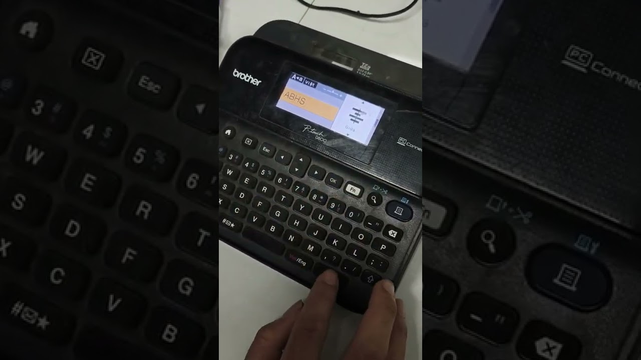 Hướng dẫn sử dụng máy in nhãn tên Brother P-Touch D600