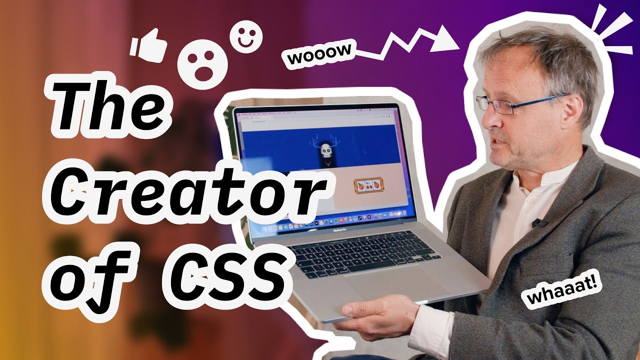 The Creator of CSS Reacts to Creative Coding 🎨 | DevByte
