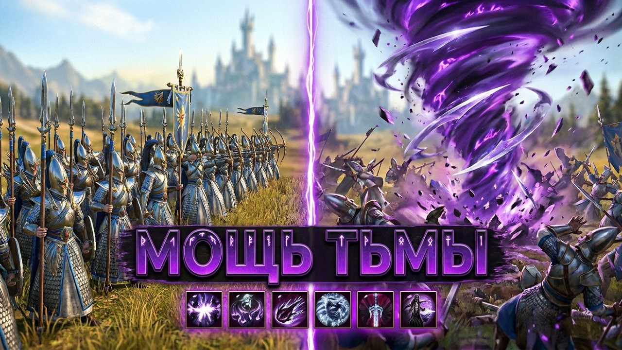Магия в Total War Warhammer 3 - ТЕМНАЯ МАГИЯ