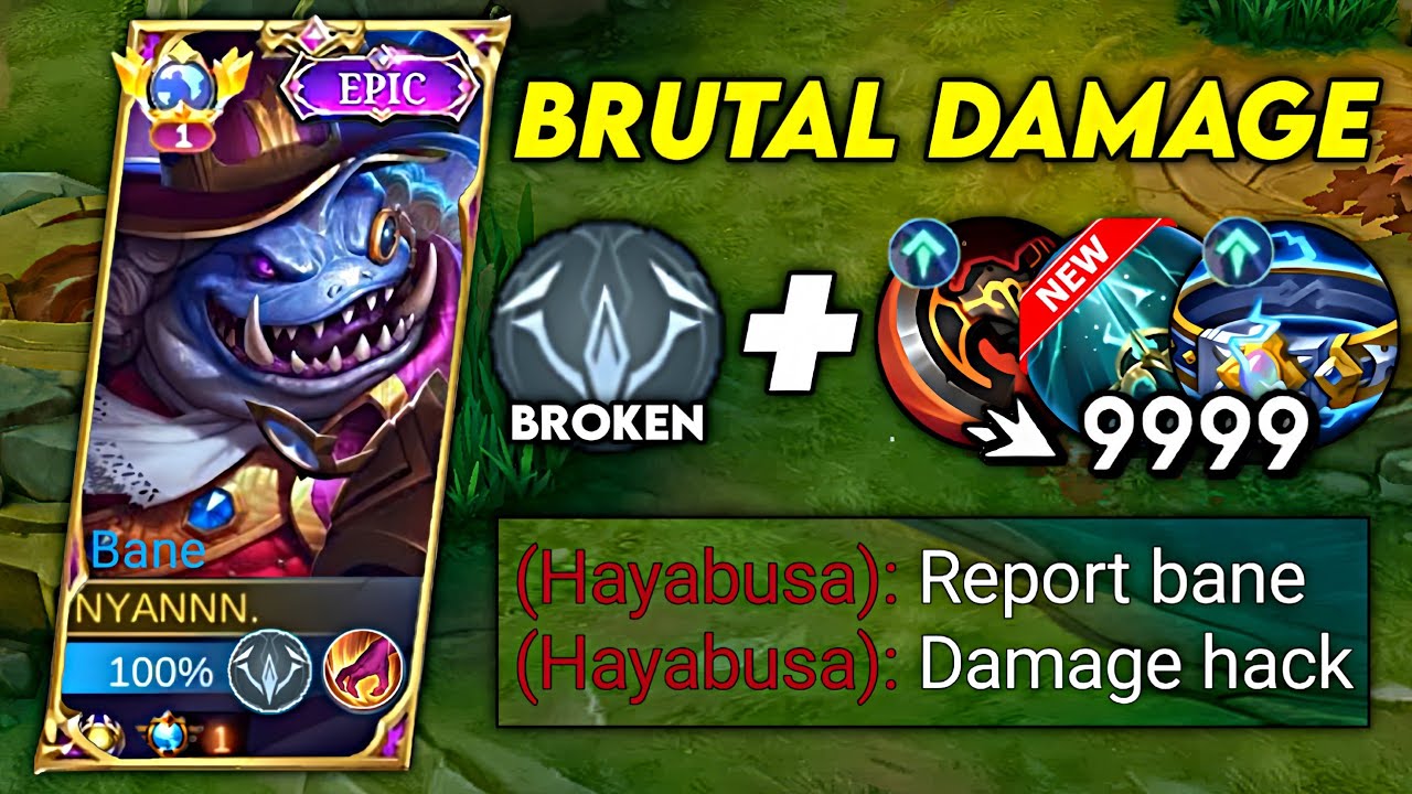 BANE NEW TRUE DAMAGE BUILD 2024!!🔥(Bane best build 2024)