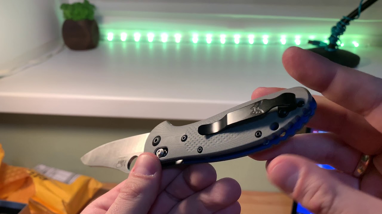 Benchmade Griptilian 550-1 - смотрим нож и первые впечатления