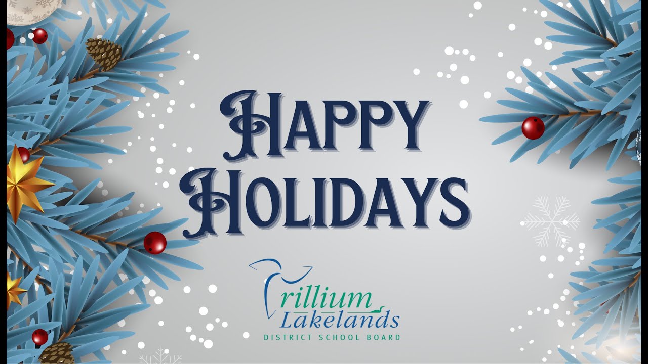 Holiday break message from the director 2024