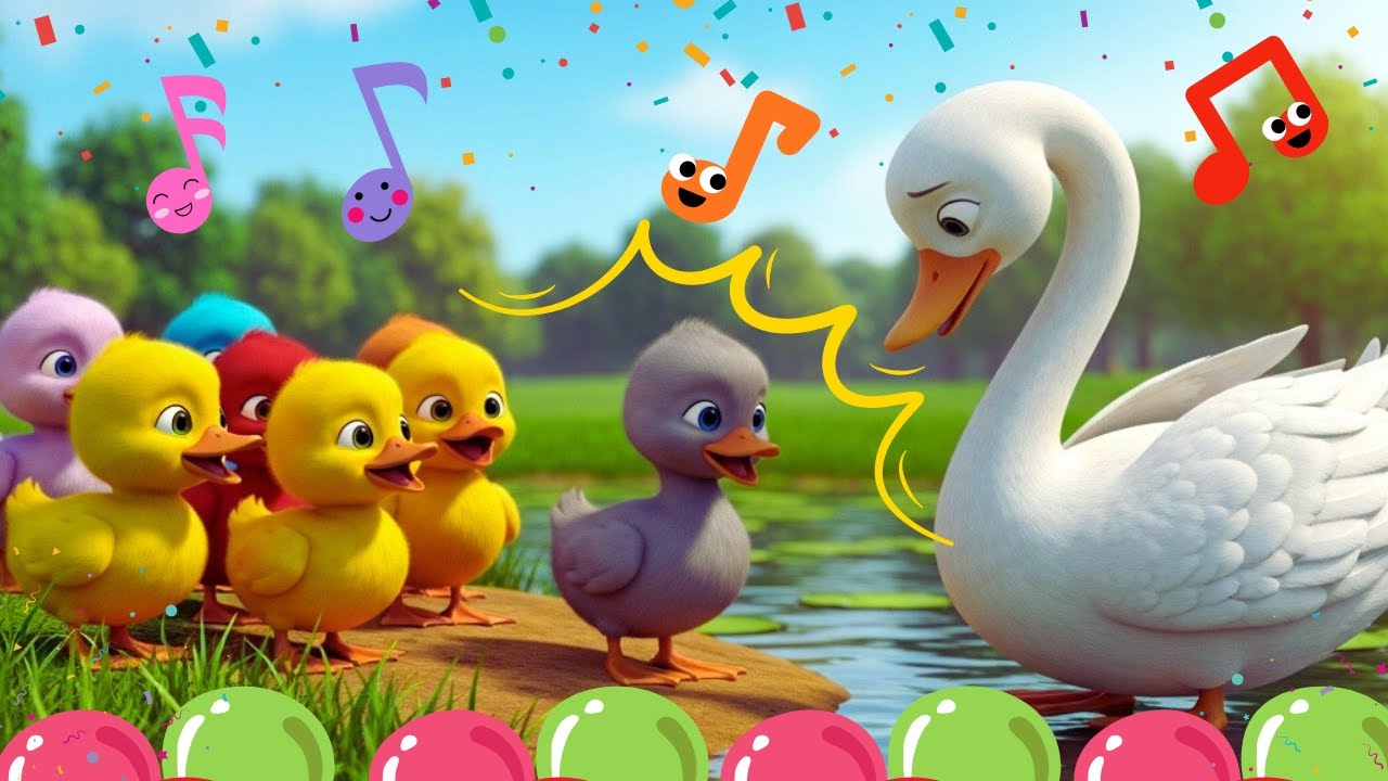 🌈 The Ugly Duckling 🐥 | A Heartwarming Story About Kindness & True Beauty 💖 | Kids Animated Story