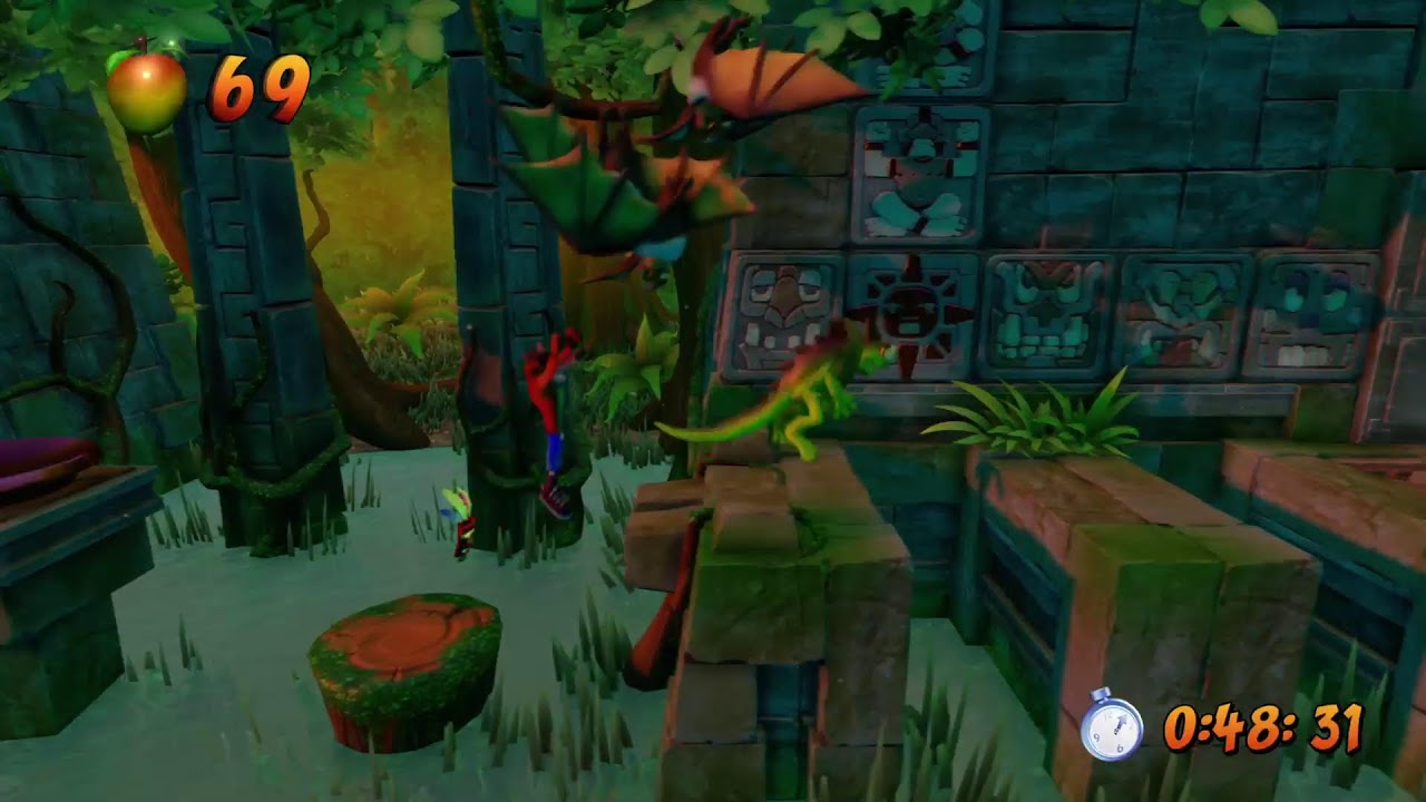 Crash Bandicoot's Platinum Trophy was HARD