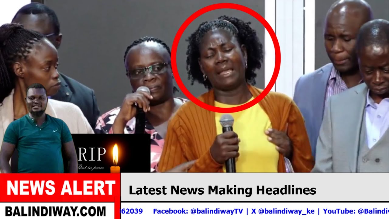 Albert Ojwang's Mother shed tears during Requiem mass, curse DIG Lagat for Killing her only son!😭
