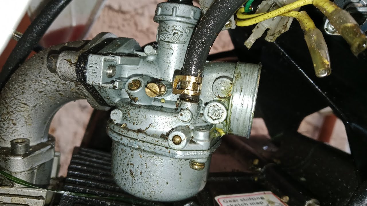 ČIŠTĚNÍ KARBURÁTORU , PITBIKE 125 MINIROCKET 