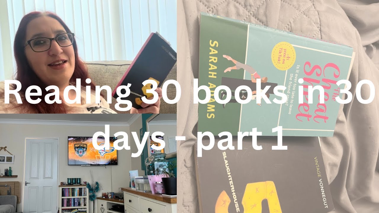 Reading 30 books in 30 days - part 1