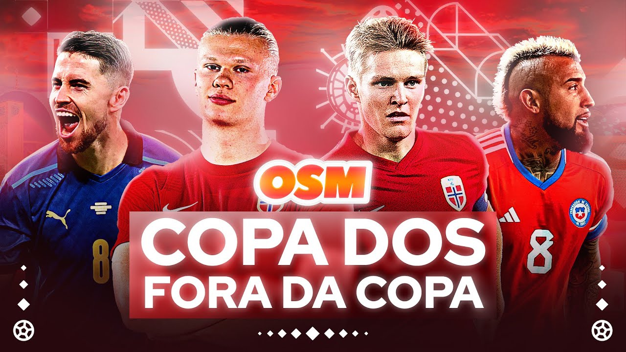*COPA DOS FORA DA COPA* com Haaland e Noruega!