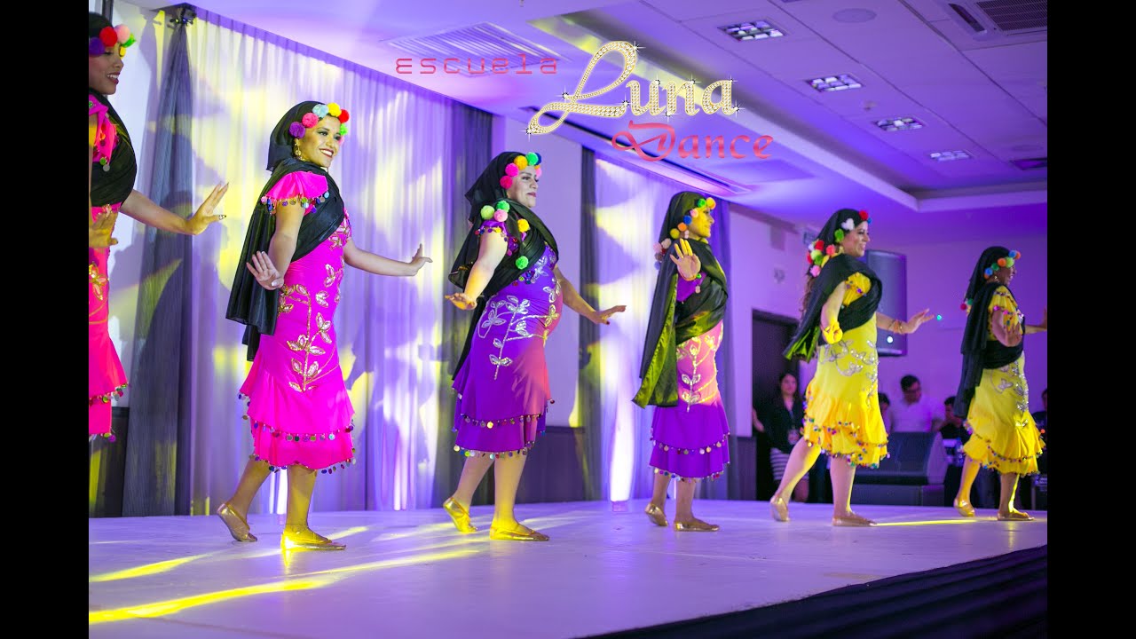 MILEYA LAFF | FOLCLORE EGIPCIO | Escuela Luna Dance  Ahmed Refaat