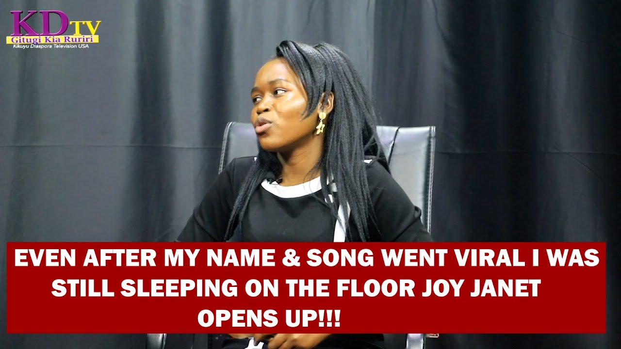 EVEN AFTER MY NAME AND SONG WENT VIRAL I WAS STILL SLEEPING ON THE FLOOR JOY JANET OPENS UP!!