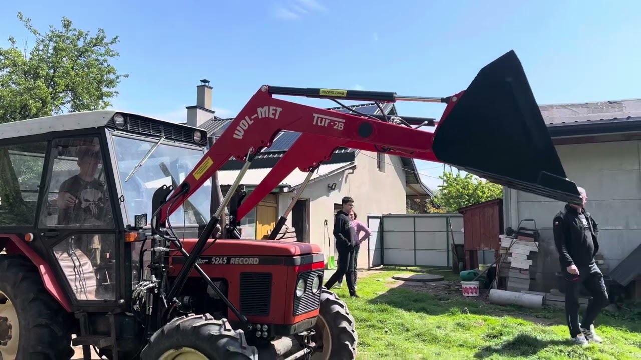Ładowacz czołowy Tur-2B WOŁ-MET 700 kg ZETOR 5245 zadzwoń 536158029
