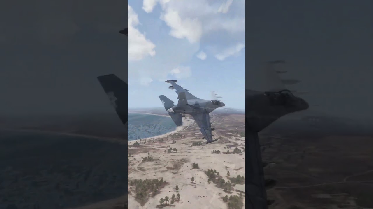 US stealth fighter destroys Russian tank #arma 3