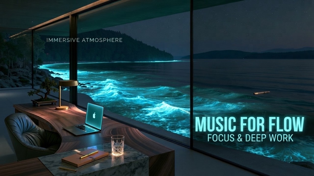 Deep work music | Minimalist ambient beats for deep focus & flow state concentration music