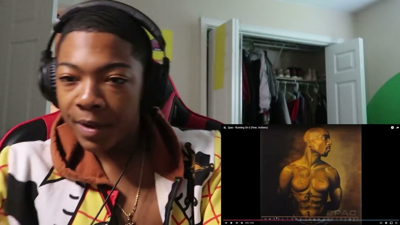 2Pac - Running On E ft. The Outlawz Reaction!