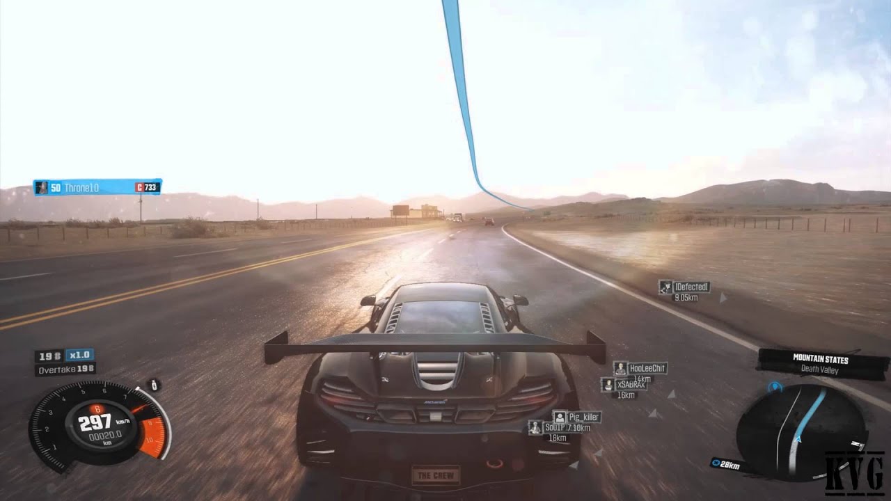 The Crew - New York to Las Vegas to Los Angeles Free Roam Gameplay (PC HD) [1080p]