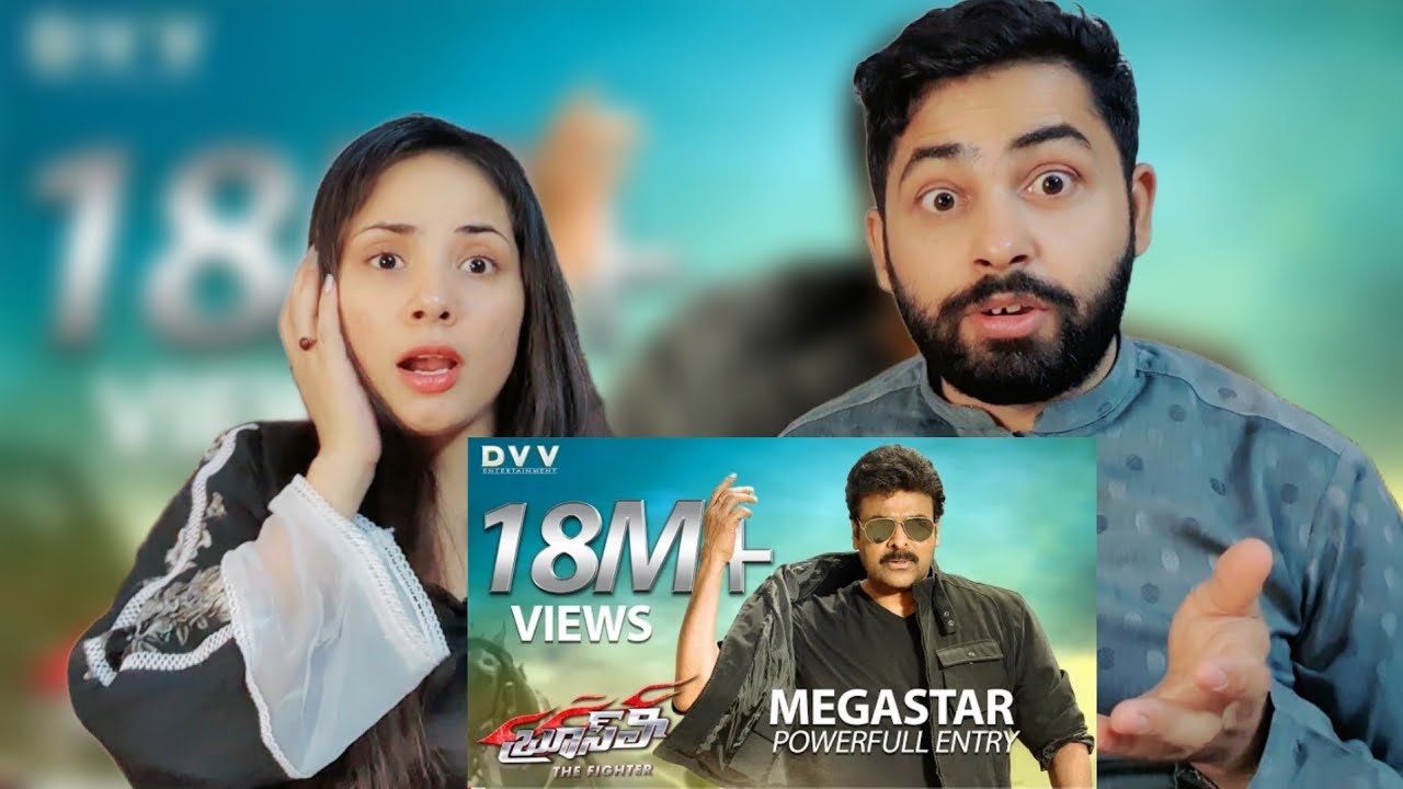 React to Megastar Chiranjeevi Powerful Entry | Bruce Lee The Fighter Movie Fight Scene | Ram Charan