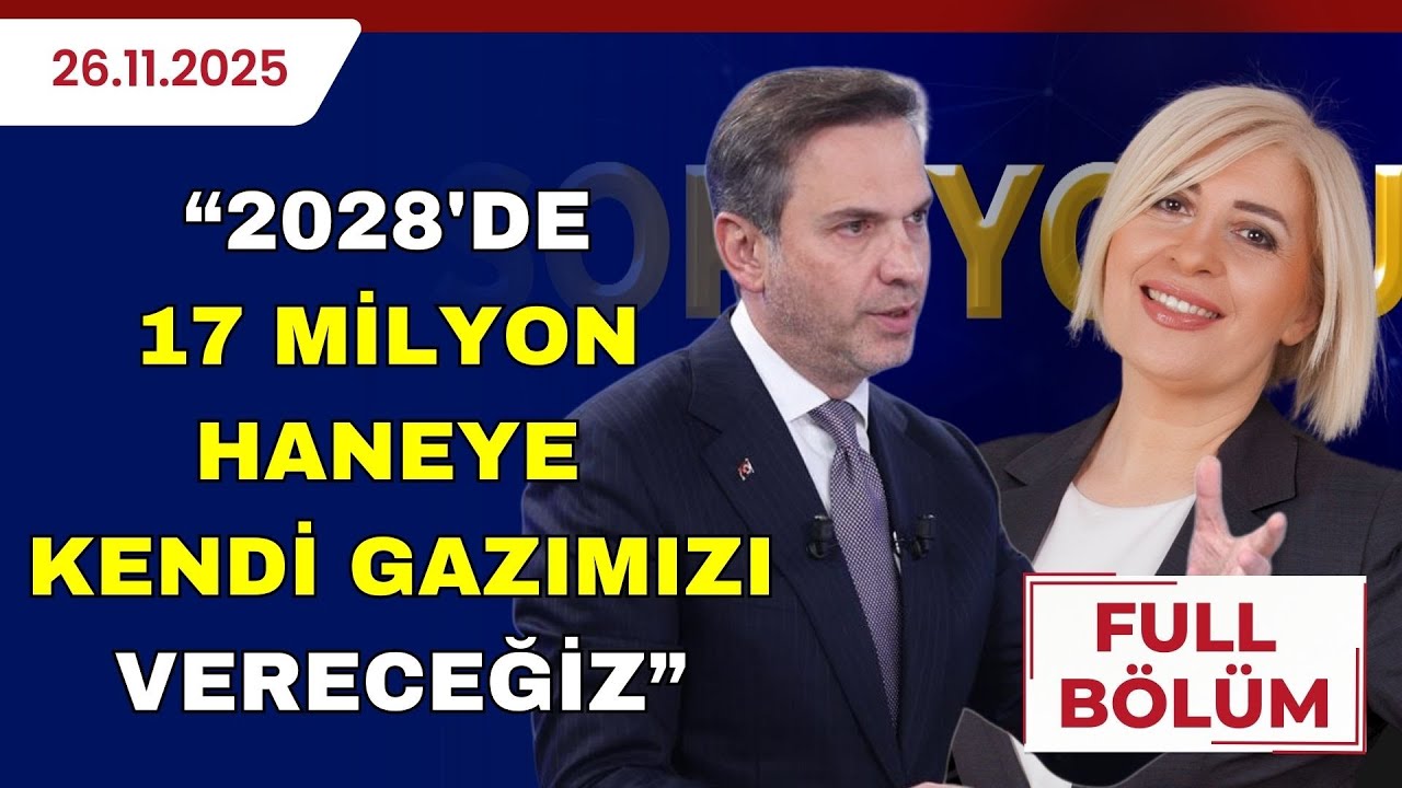 Enerji Ve Tabii Kaynaklar Bakanı Alparslan Bayraktar Lider Haber'in Konuğu | SORUYORUZ | 27.11.2025