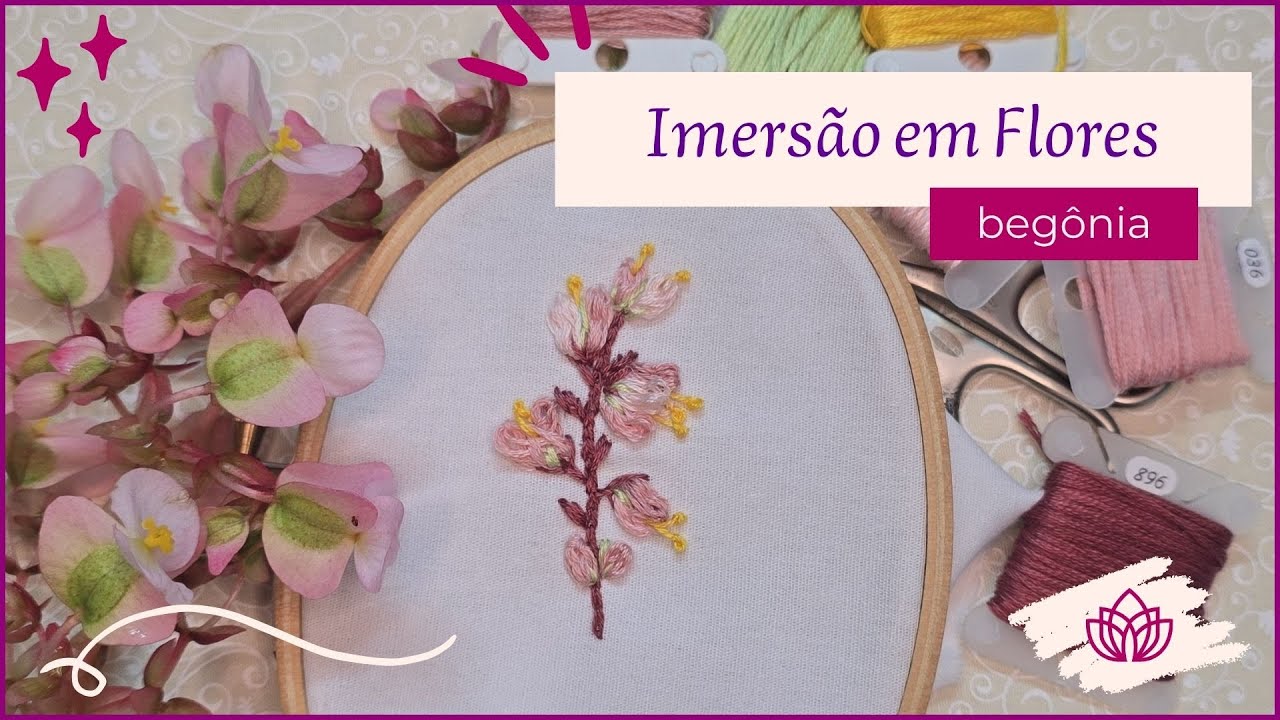 Imersão em Flores (aula 7) - Begônia