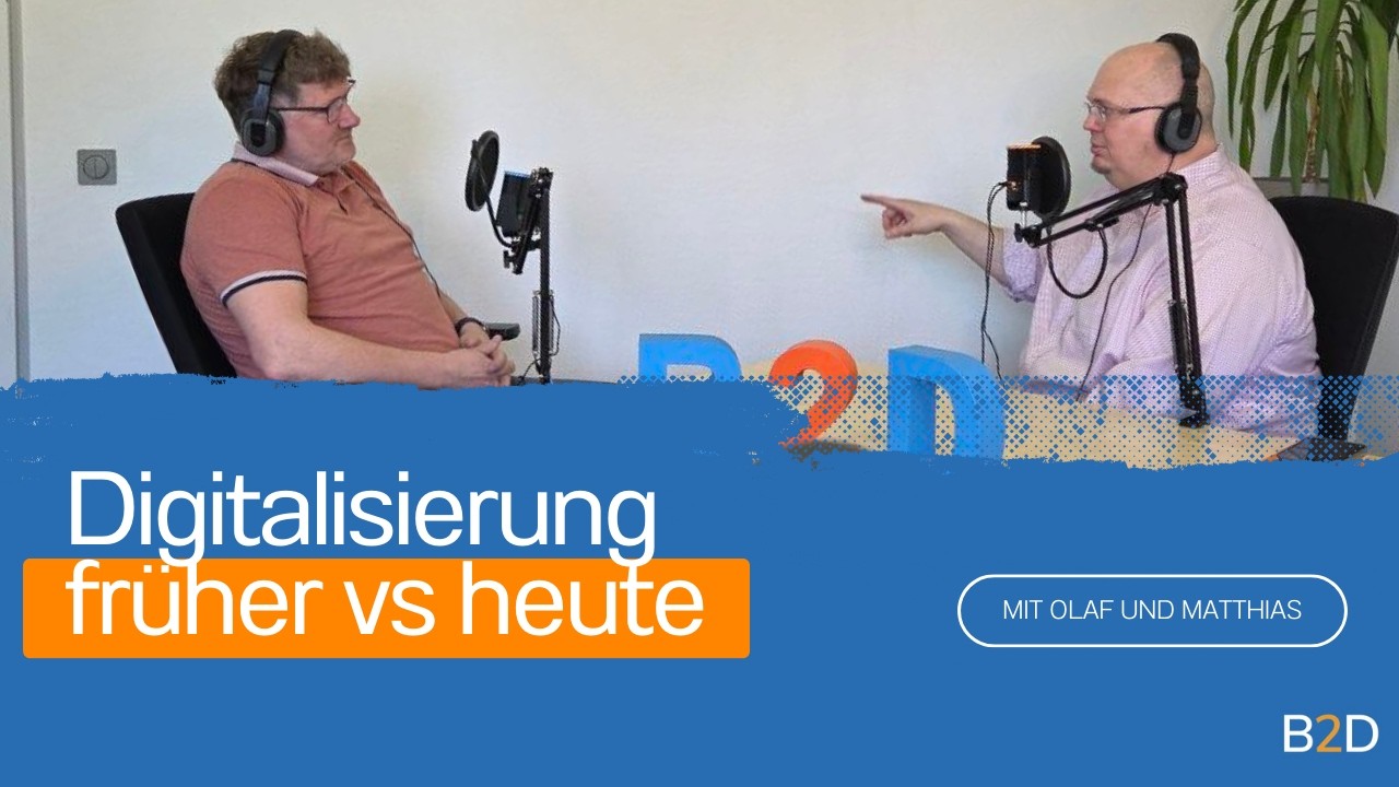 Digitalisierung früher vs. heute: Was Unternehmer jetzt verstehen müssen.