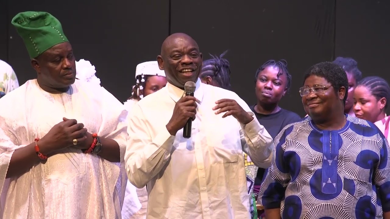 Kola Abiola's emotional speech about his dad, MKO Abiola at the Muson Centre, Lagos.