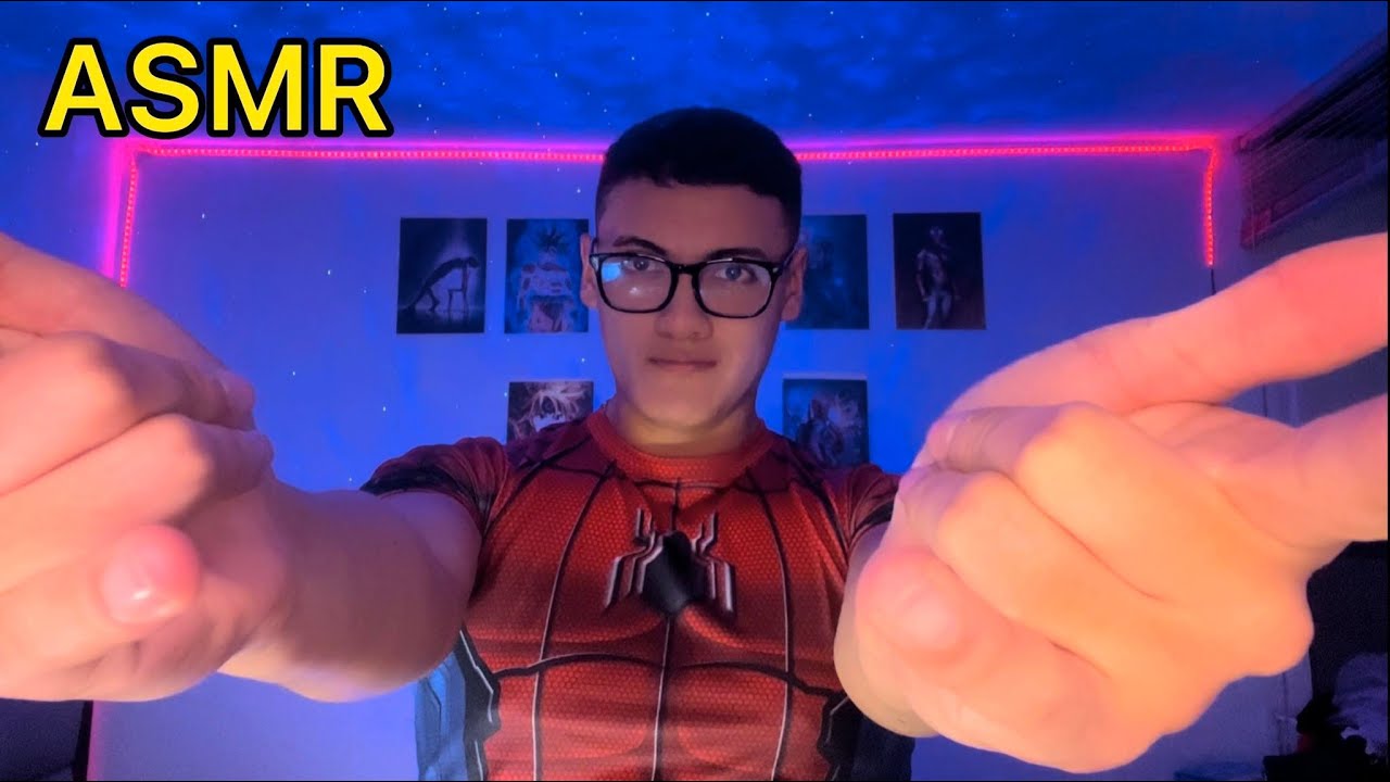 [ASMR] SPIDER-MAN 🕷 ASMR CON TELARAÑA l MOUTH SOUNDS + l Asmr En español