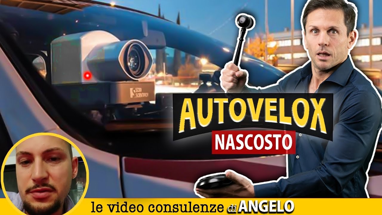 AUTOVELOX NASCOSTO: come fare ricorso | Avv. Angelo Greco