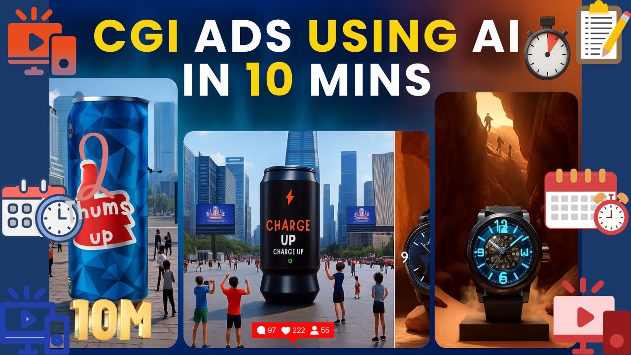 🎥CGI Ads Tutorial |🚨CGI Ads With AI |🚨Viral CGI Ads Using Kling AI For Free