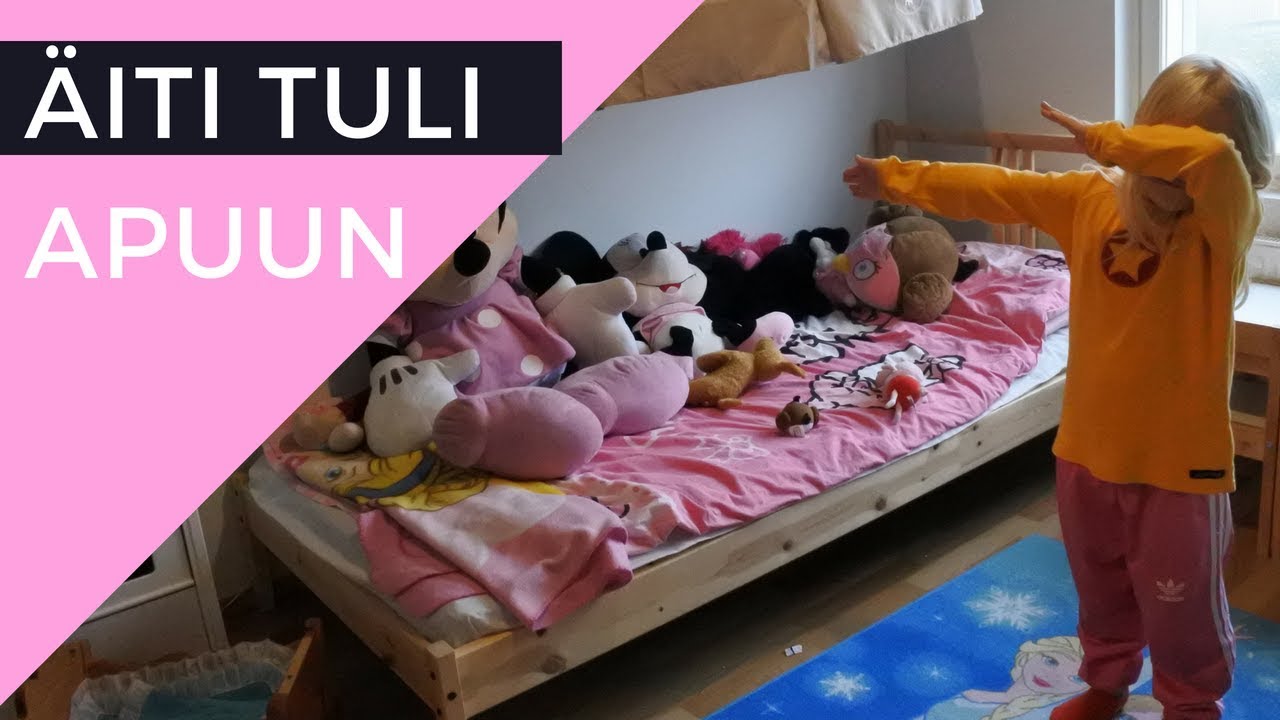 LASTENHUONEEN JÄRJESTÄMINEN JA SIIVOUS