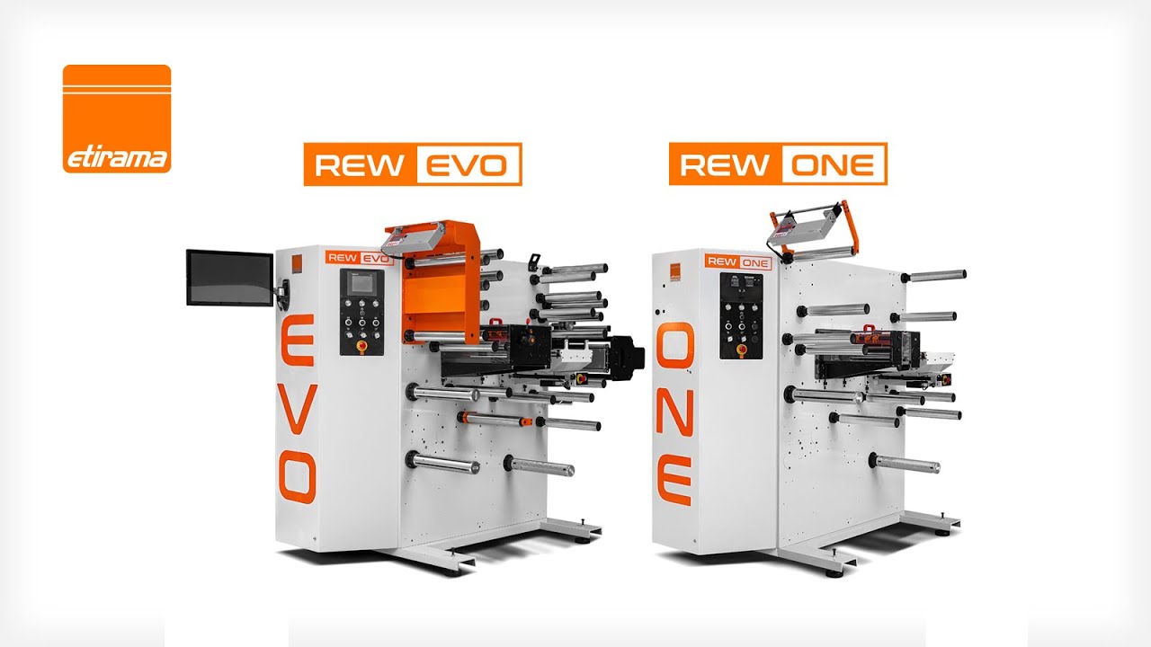 REVISORA ETIRAMA / REWINDER and SLITTER: REW EVO & REW ONE