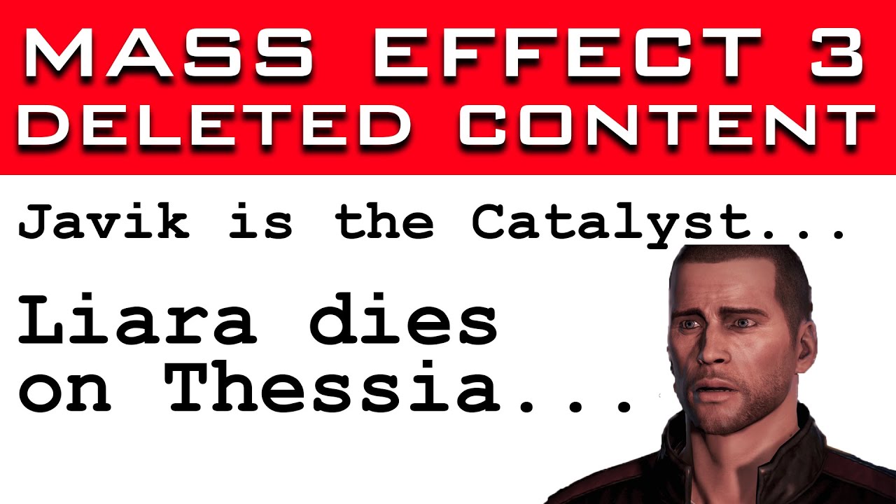 5 САМЫХ СМЕЛОМЫХ идей сюжета Bioware УДАЛЕНЫ из Mass Effect 3 (вырезанный контент)